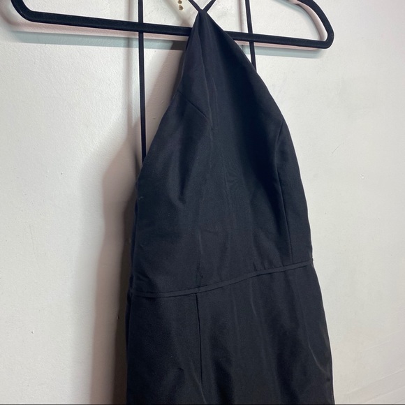 Jill Stuart Vega Dress black silk halter 0 - Picture 4 of 6